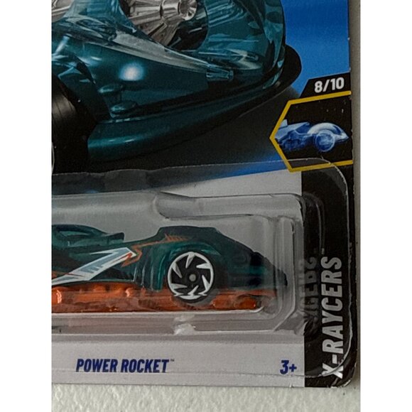 Hot Wheels Power Rocket HW X Raycers 1:64 Diecast Car New - Picture 4 of 8